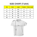 Men's PC Cotton Telugu Desing Printed T Shirt (Color: White, Thread Count: 180GSM)