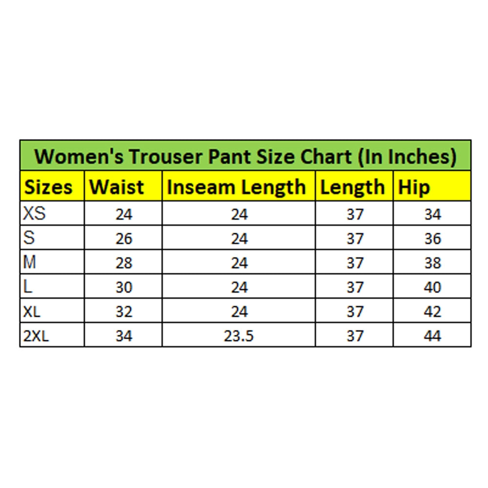 Women's Polyester Checkered Elasticated Trousers (Black - White)