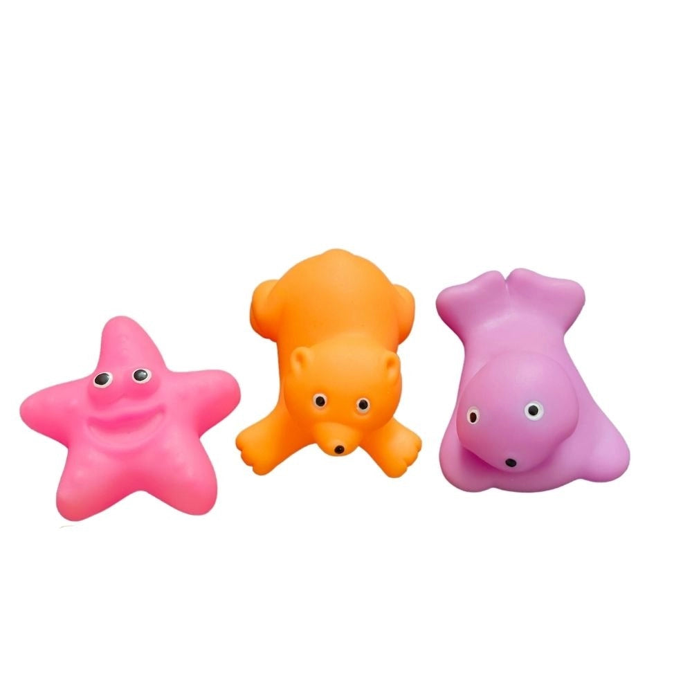 Water Animals Chu Chu Toys |   Rubber  |   Toys| 6+ Months