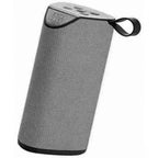 Plastic Rubber Wireless TG111 Bluetooth Speaker (Grey)