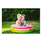 Plastic Bath Tub With Pump 2 Ft Round For Kids (Multicolor )