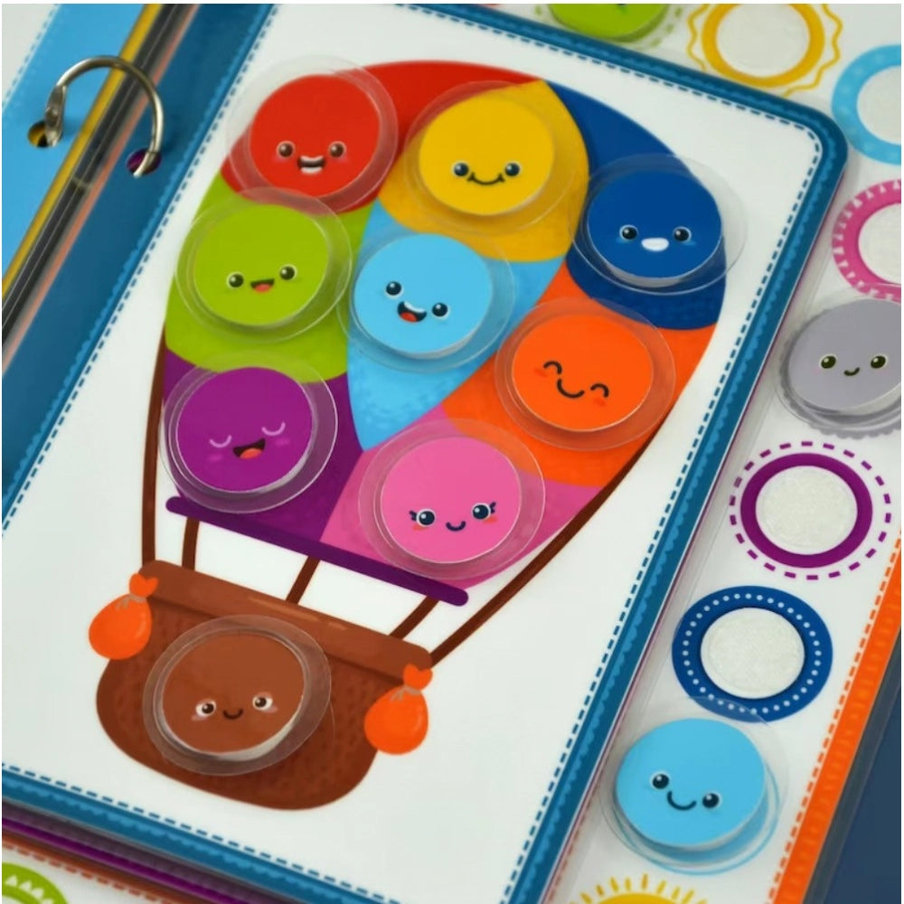 Play And Learn Colors Activity Book for Kids (2–5 Years, Multicolor)