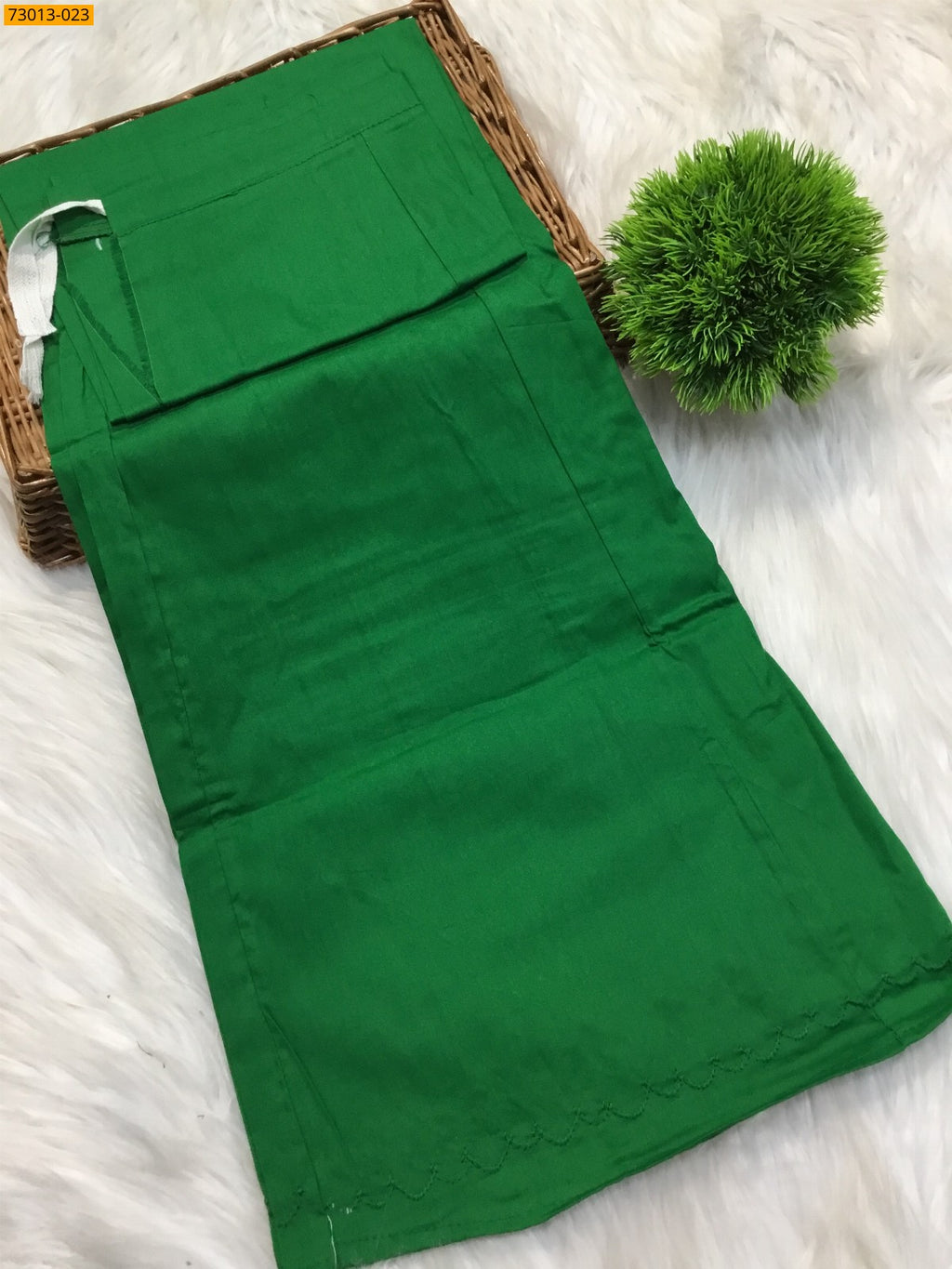 Premium Mangai Cotton Inskirt Teal Green ST-73013-022