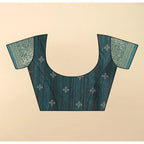 Printed Saree With Unstitched Blouse 5.5Mtr (Rama)
