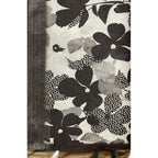 Floral Printed Saree With Unstitched Blouse 5.5Mtr (Multicolor)